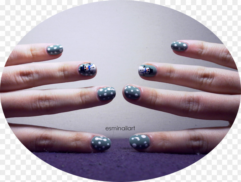 Nail Manicure Hand Model PNG
