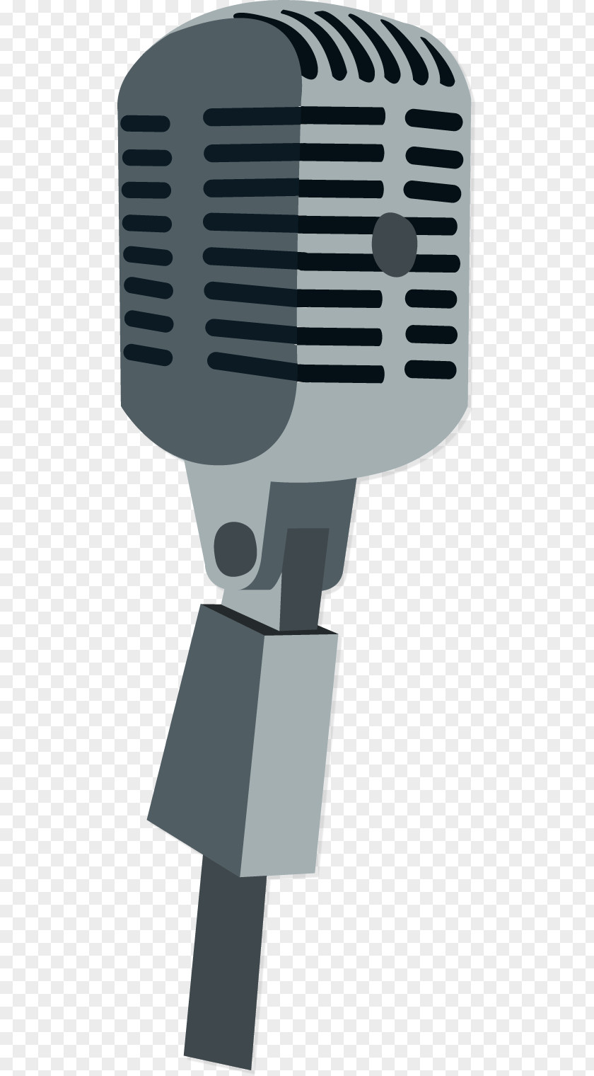Old Microphone Cartoon Icon PNG