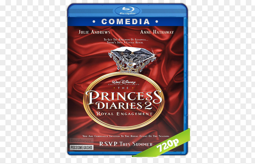 Princess Diaries 2 Royal Engagement 1080p Blu-ray Disc High-definition Video Film 720p PNG