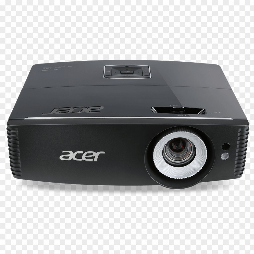 Projector Multimedia Projectors Acer P6500 5000ansi Lumens DLP 1080P 1920x1080 Wallmounted Black Digital Light Processing P6200 Hardware/Electronic PNG