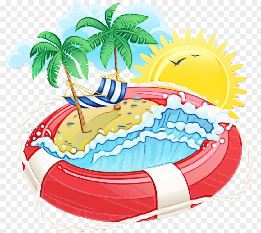 Summer Vacation Vector Graphics Image Illustration PNG