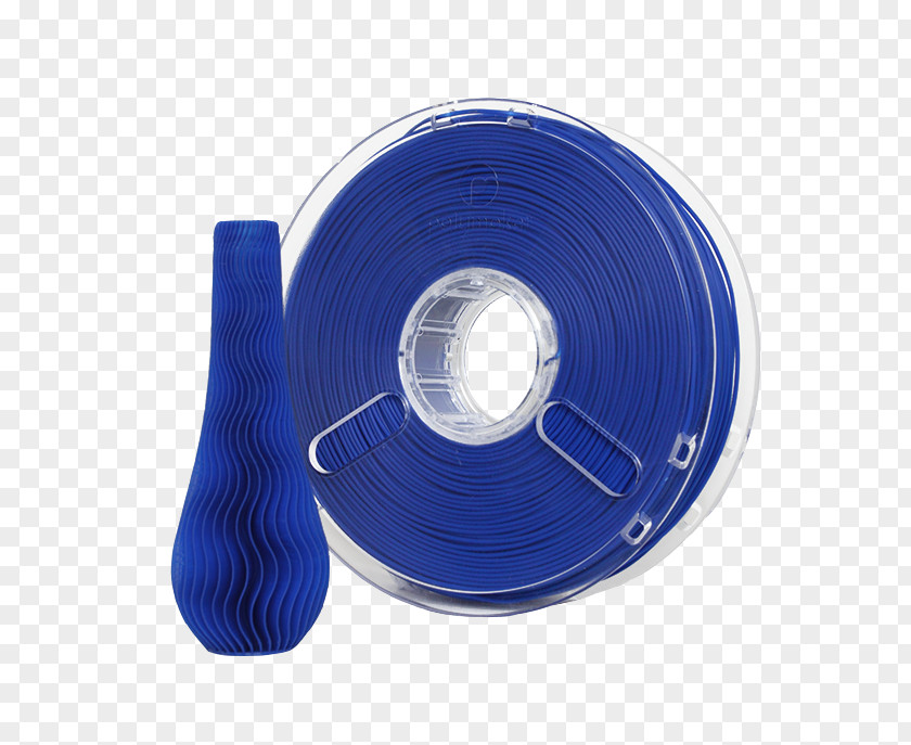 Blue Technology Polylactic Acid 3D Printing Filament Fused Fabrication PNG