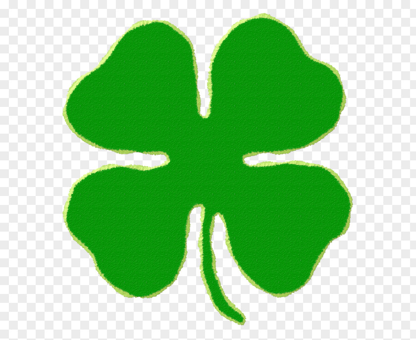 Clover Border Four-leaf Saint Patrick's Day Luck Clip Art PNG