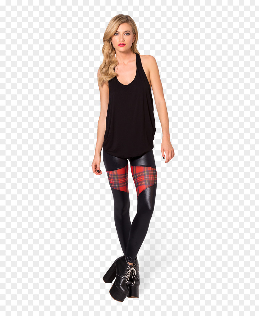 Jeans Leggings Punk Fashion Pants Tartan PNG