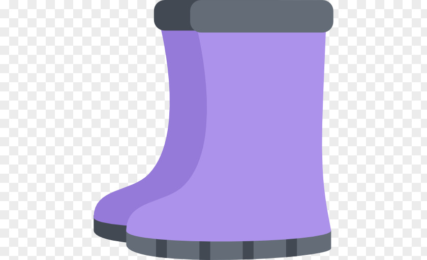 Rain Boots Lilac Violet Purple Footwear PNG