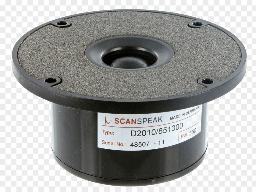 Tweeter Scan-speak A/S Loudspeaker High Fidelity PNG