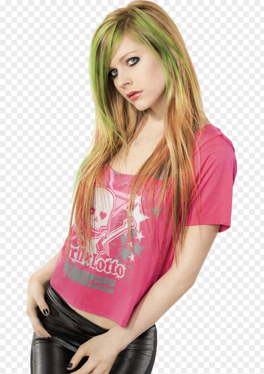 Avril Lavigne Hairstyle Human Hair Color Fashion PNG