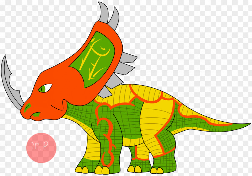 Dinosaur Fossil Fighters: Frontier Styracosaurus Protoceratops PNG