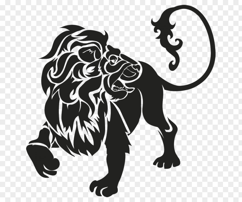 Lion Leo Astrological Sign PNG