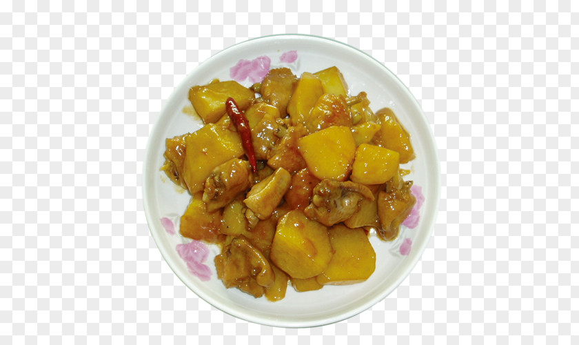 Potato Fried Chicken Food French Fries Meat Curry PNG
