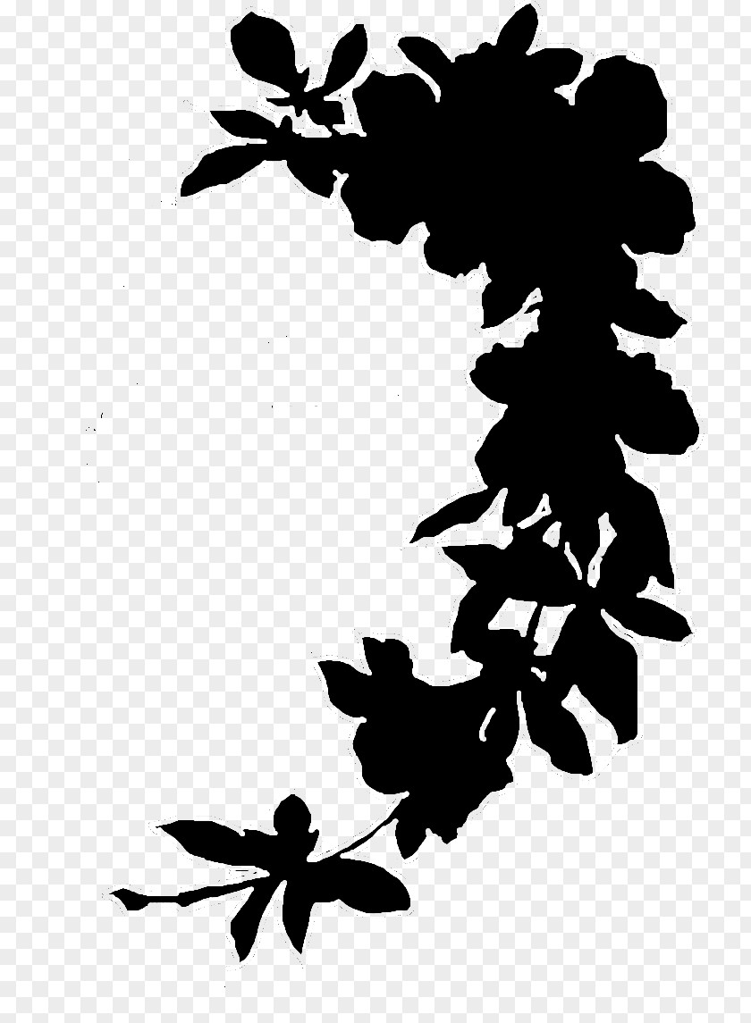 Social Media Leaf Silhouette Plant Stem Hashtag PNG