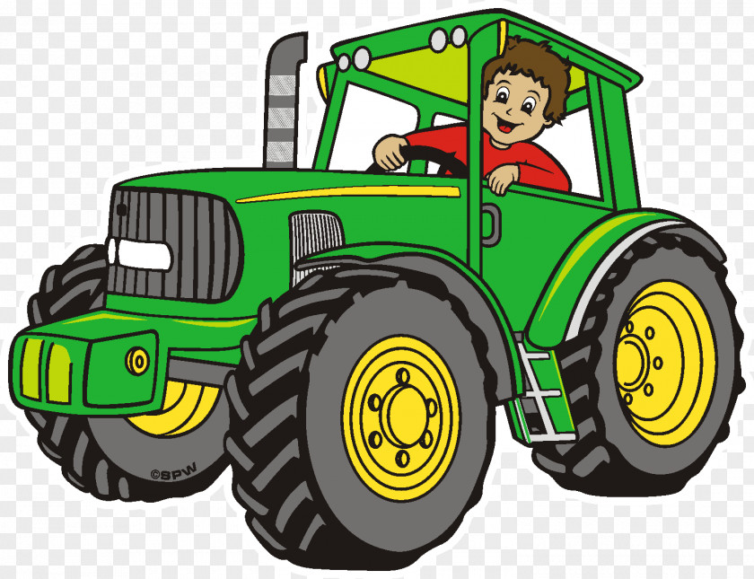 Tractor Johnny John Deere Agricultural Machinery Agriculture PNG