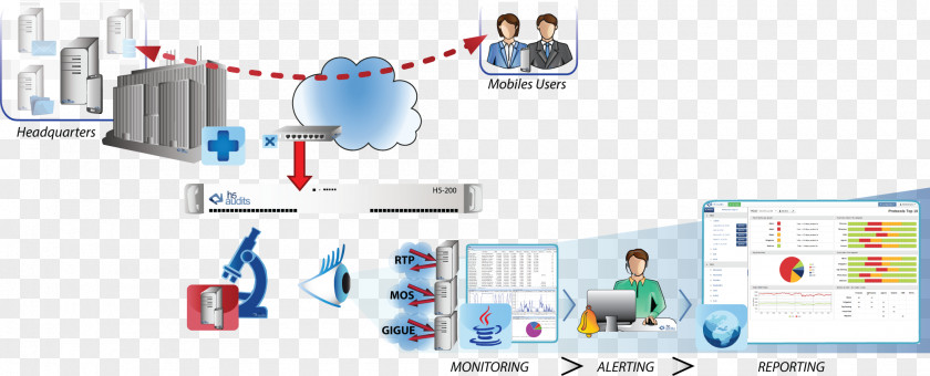Voice Over IP Network Monitoring Cloud Computing Computer Servers PNG