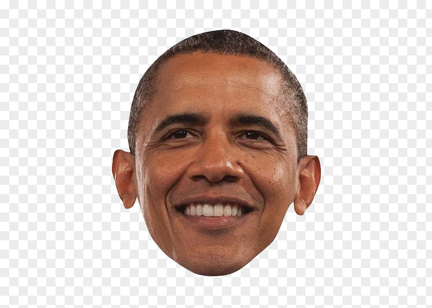 Barack Obama United States Face Celebrity Mask PNG