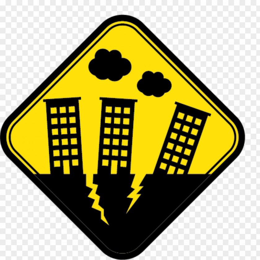 High-rise Building Earthquake Warning System Clip Art PNG
