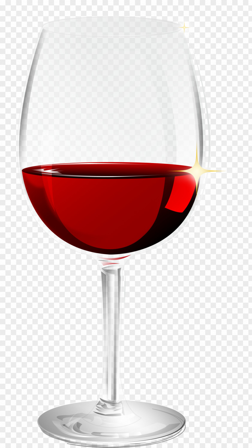 Red Cartoon Wine Glass PNG