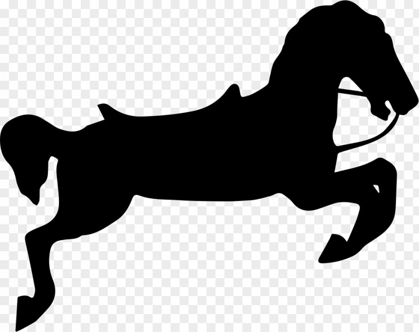 Riding Vector Pony Equestrian Stallion Mustang Silhouette PNG