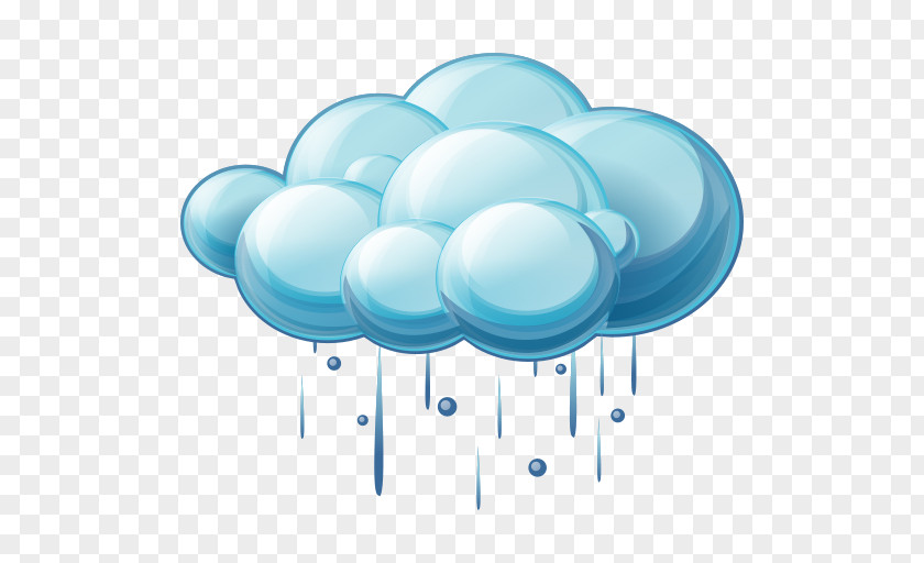 Royalty Rain Cloud PNG