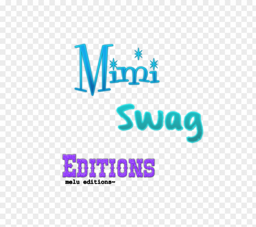Swag Text Logo Brand Font PNG