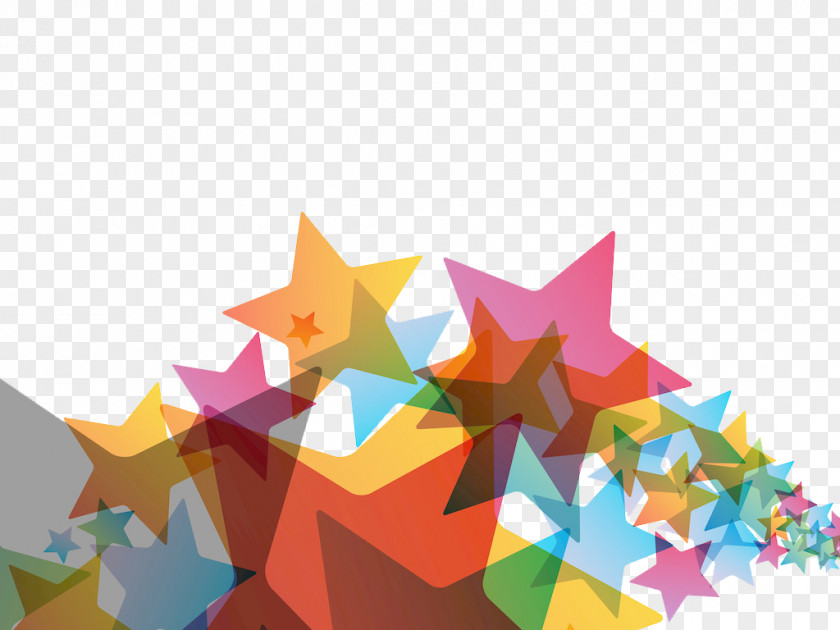 Creative Star Stock Photography PNG