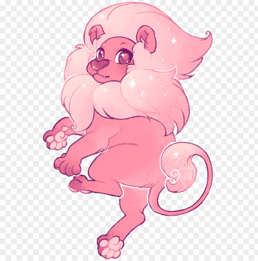 Lion Fan Art Pink Diamond Tiger PNG
