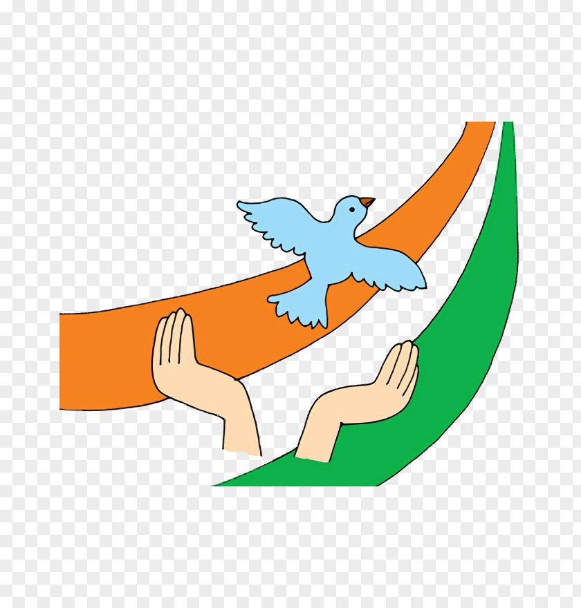 Wing Logo India Independence Day Flag PNG