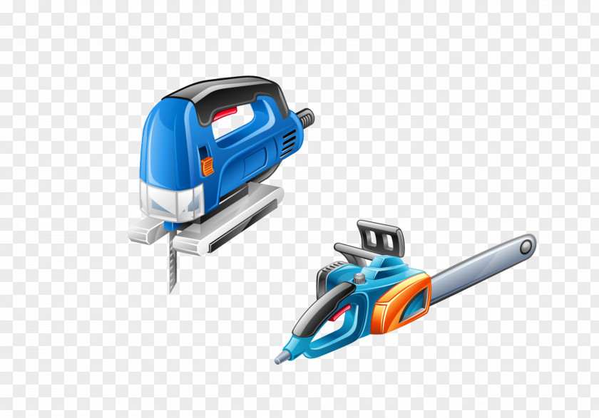 Chainsaw Vector Material Tool Euclidean Icon PNG