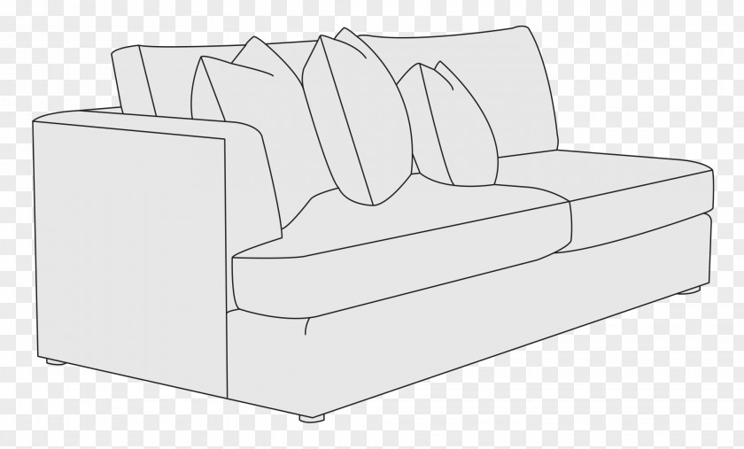 Chair White Line PNG