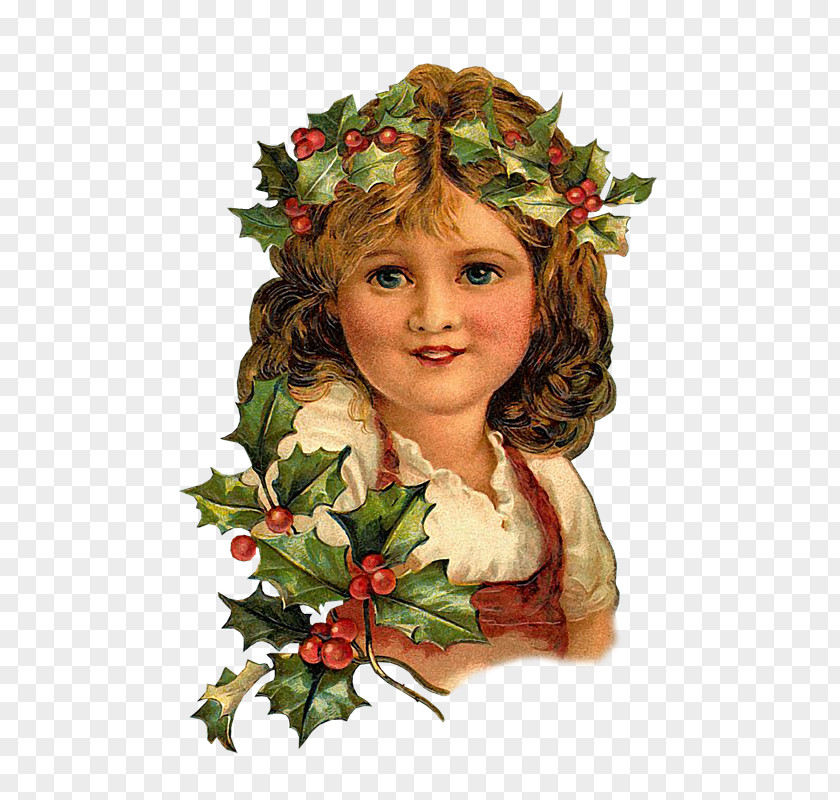Child Model Fictional Character Christmas Wreath Drawing PNG