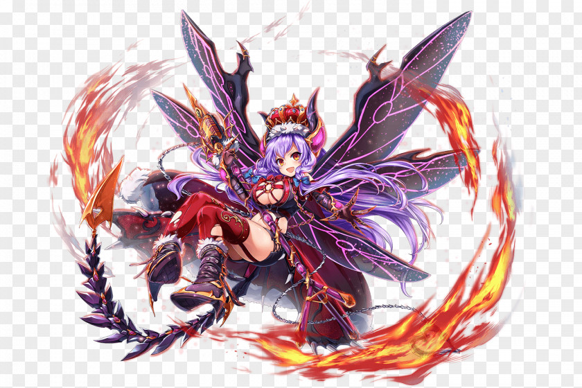 Demon Wings Beelzebub Kamihime Project Game Flame PNG