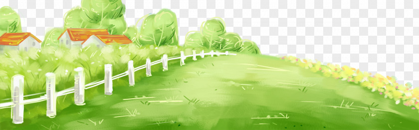 Fresh Grass Garden Computer File PNG