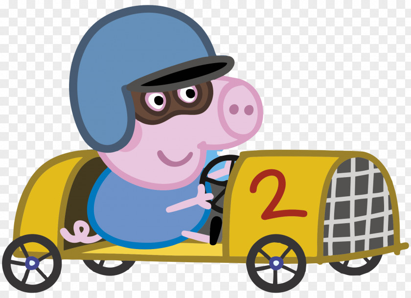 PEPPA PIG Granny Pig Grandpa George's Racing Car T-shirt Amazon.com PNG