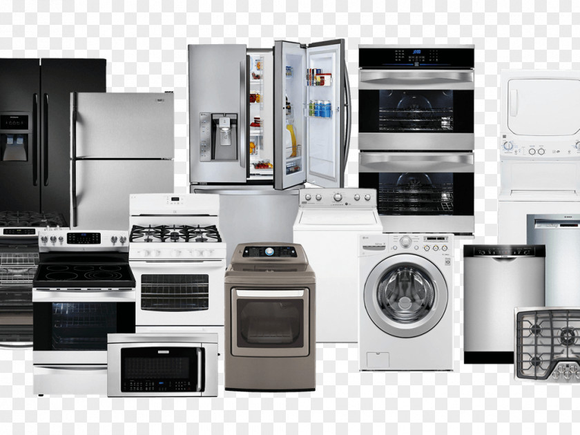 Refrigerator Whirlpool Corporation Home Appliance Washing Machines Clothes Dryer PNG