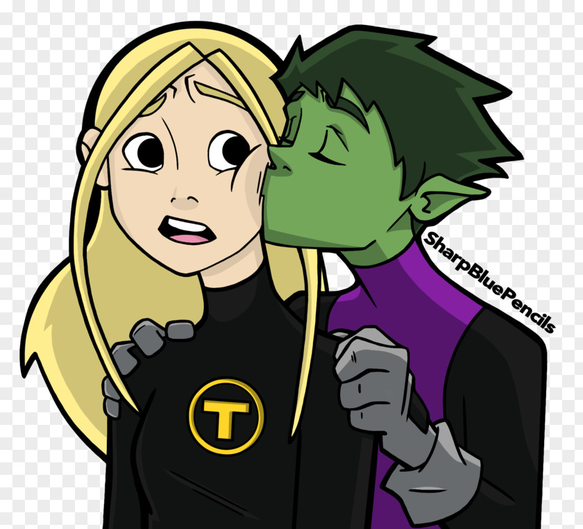 Beast Boy Raven Teen Titans Robin Starfire PNG