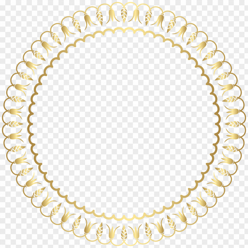 Decorative Round Border Frame Clip Art Stock.xchng PNG