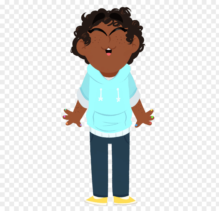 Gesture Style Child Cartoon PNG
