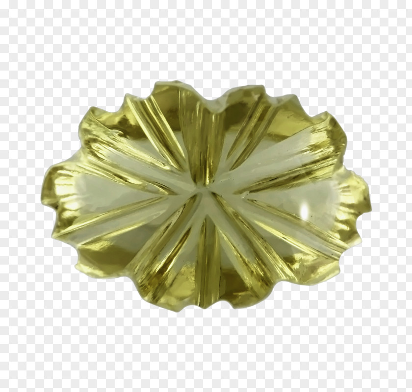 Gold Flower Gemstone Jewellery Brass Metal Jewelry Design PNG