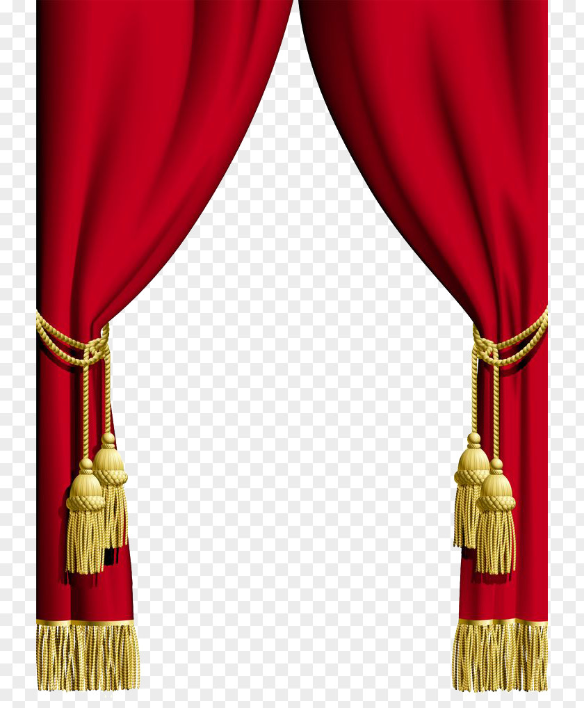 Maroon Border Frame Image Window Treatment Curtain Blind PNG