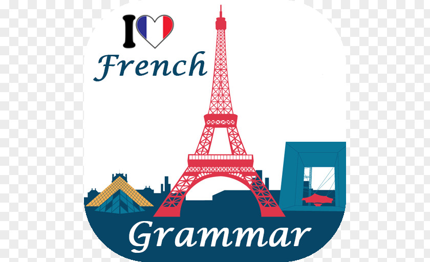 Paris French Grammar German English PNG