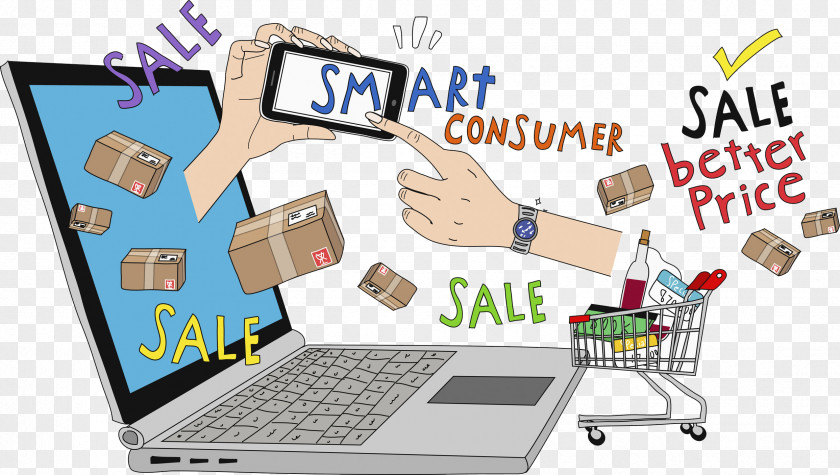 Silver Notebook Laptop Shopping Consumer Illustration PNG