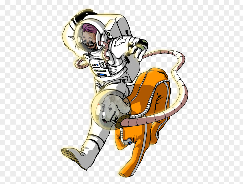 Space Suit Outer Fan Art PNG