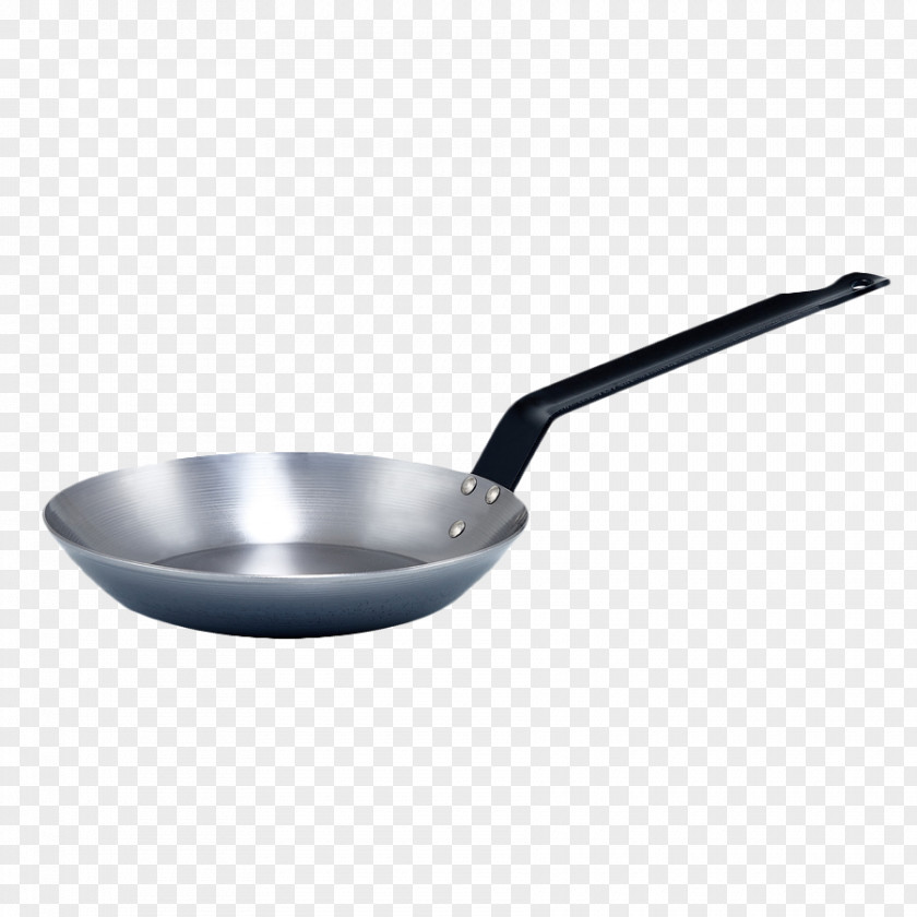 French Fry Frying Pan Carbon Steel Cookware Non-stick Surface PNG