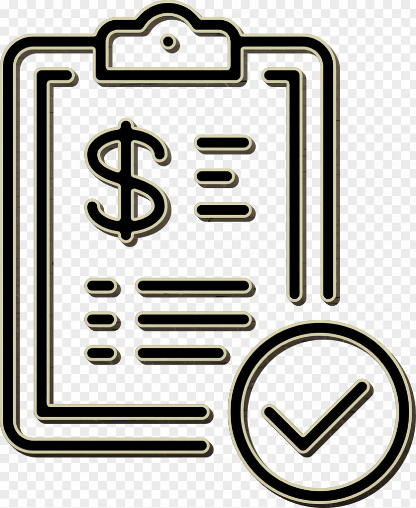 Invoice Icon Ecommerce Money PNG