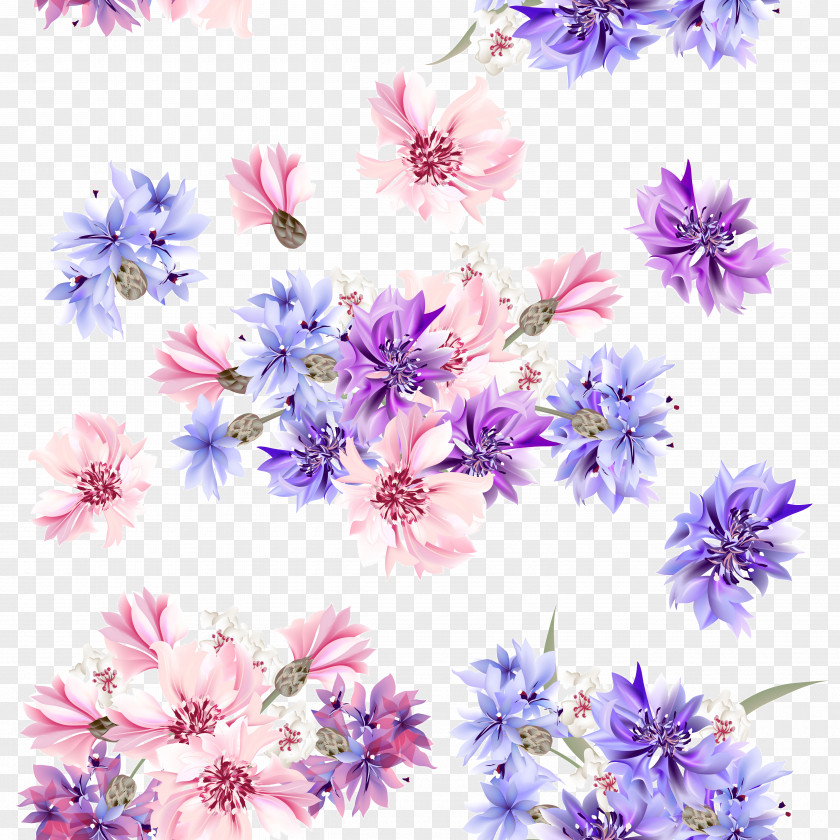 Romantic Fantasy Floral Background Flower Blue Stock Photography Pink PNG