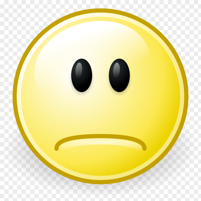 Sad Face Worry Smiley Emoticon Clip Art PNG