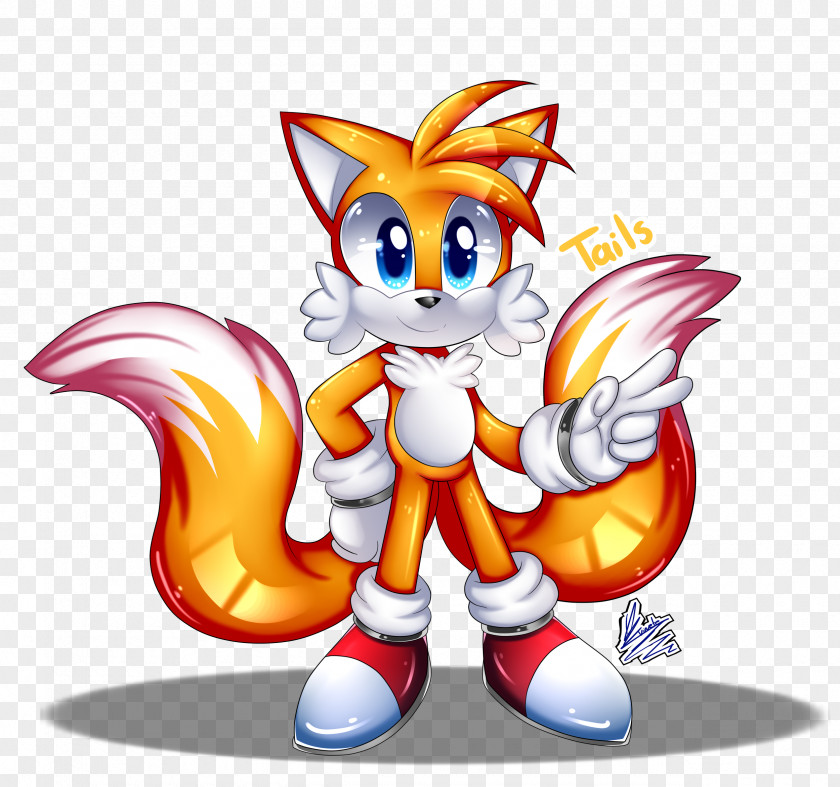 Shading Tails Sonic Chaos Canidae Art Character PNG