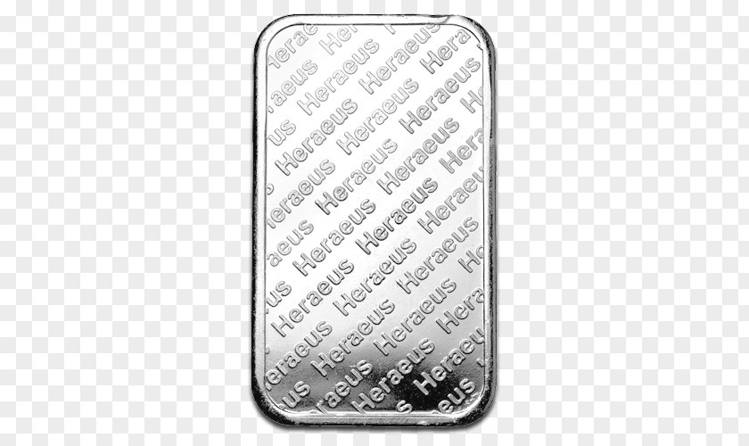 Silver Bullion Heraeus Ounce Gold PNG