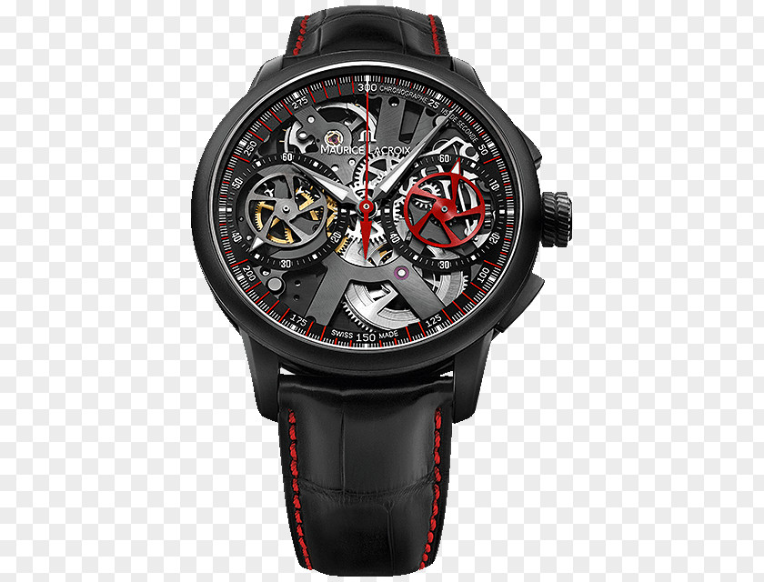 Watch Maurice Lacroix Masterpiece Skeleton Chronograph Audemars Piguet PNG