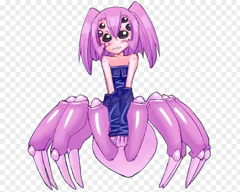 Arachne Monster Musume Pony Spider Harpy PNG