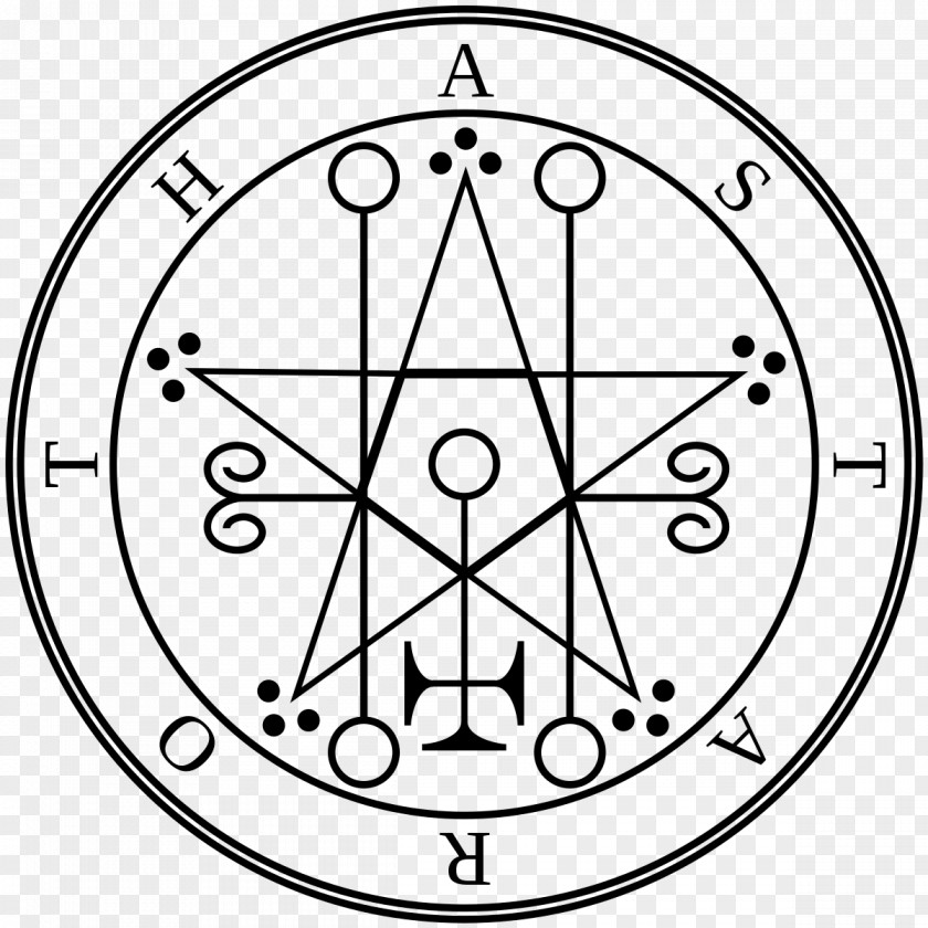 Demon Lesser Key Of Solomon Astaroth Goetia Sigil PNG